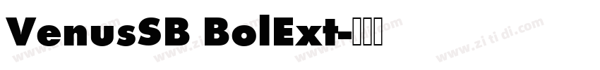 VenusSB BolExt字体转换